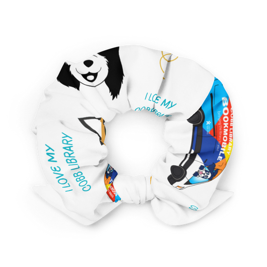 Once Upon a Tie' Recycled Scrunchie