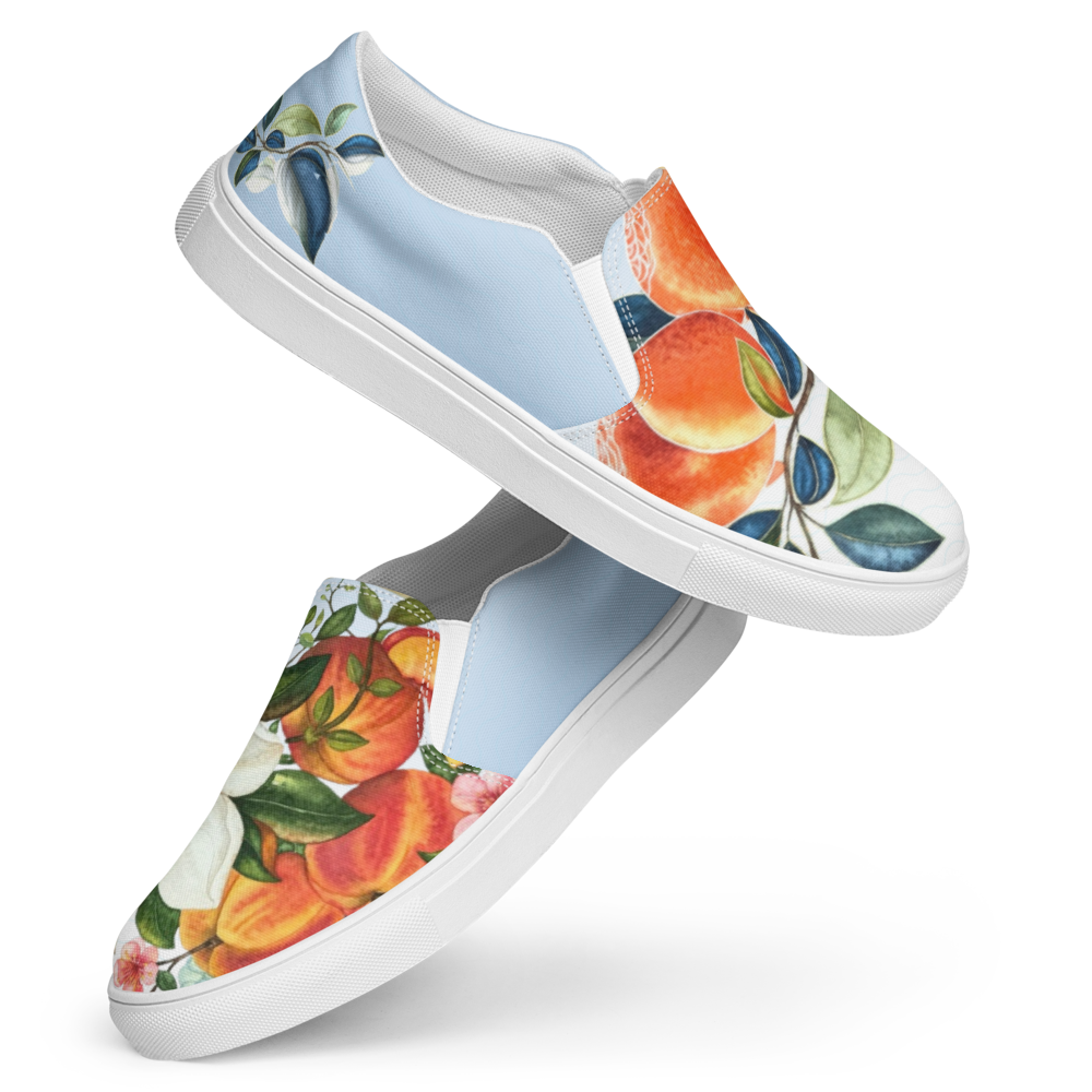 Georgia Peach Slip-Ons