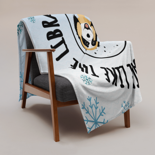 Winter Reads Throw Blanket