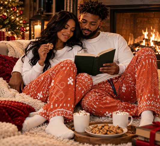 Cozy Reader Holiday PJ-Pants