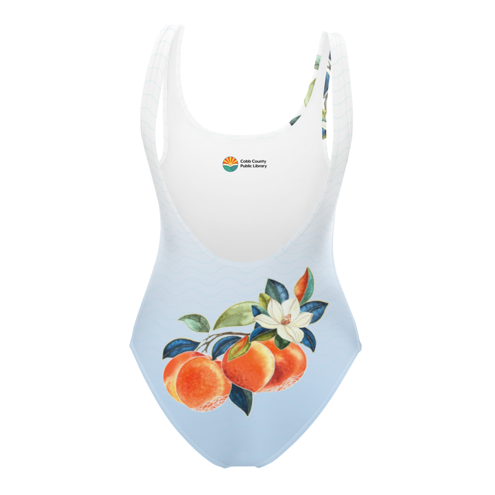Peach Orchard One-Piece Swimsuit