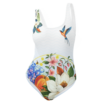 Peach Orchard One-Piece Swimsuit