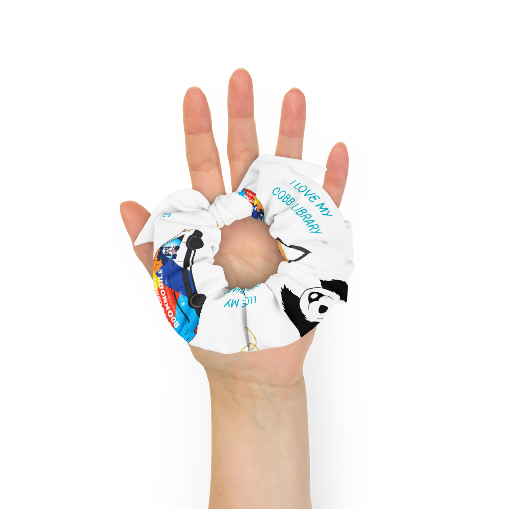 Once Upon a Tie' Recycled Scrunchie