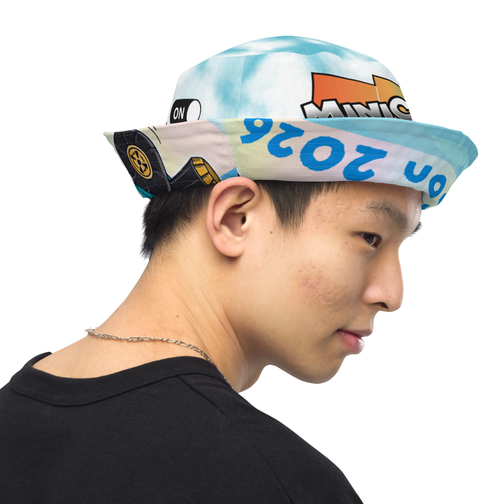 Player -->ONE Reverse Bucket Hat