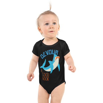 Hungry for Reading Infant Onesie