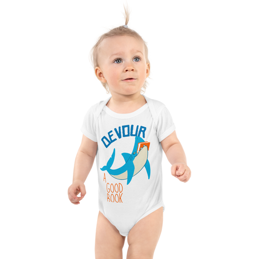 Hungry for Reading Infant Onesie
