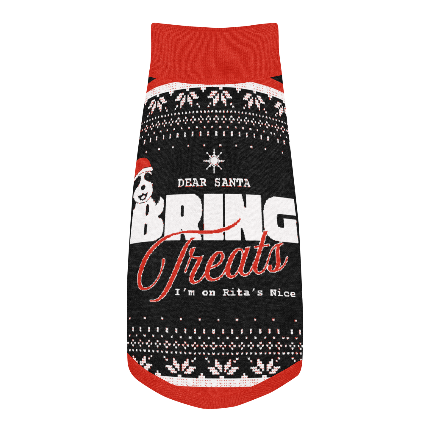 Dear Santa, Bring Treats | Pup Sweater
