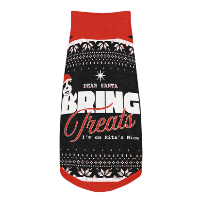 Dear Santa, Bring Treats | Pup Sweater