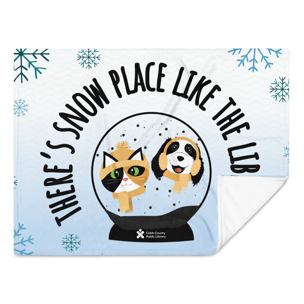 Winter Reads Throw Blanket