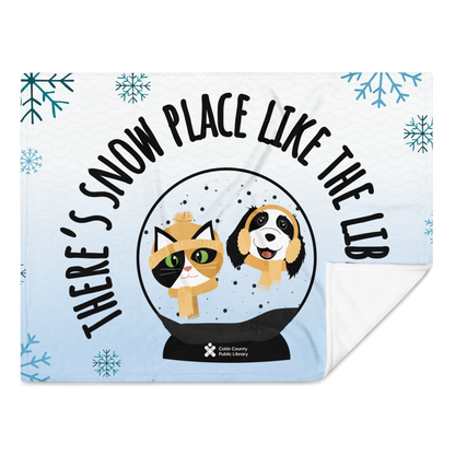 Winter Reads Throw Blanket