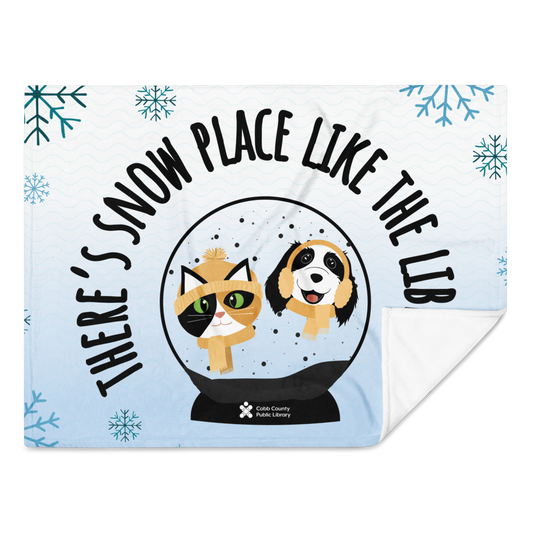 Winter Reads Throw Blanket