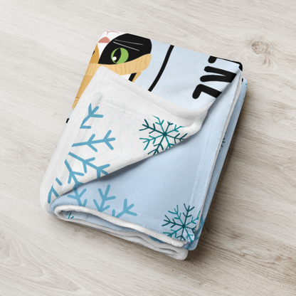 Winter Reads Throw Blanket