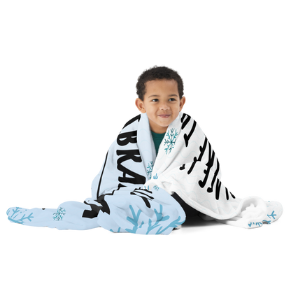 Winter Reads Throw Blanket