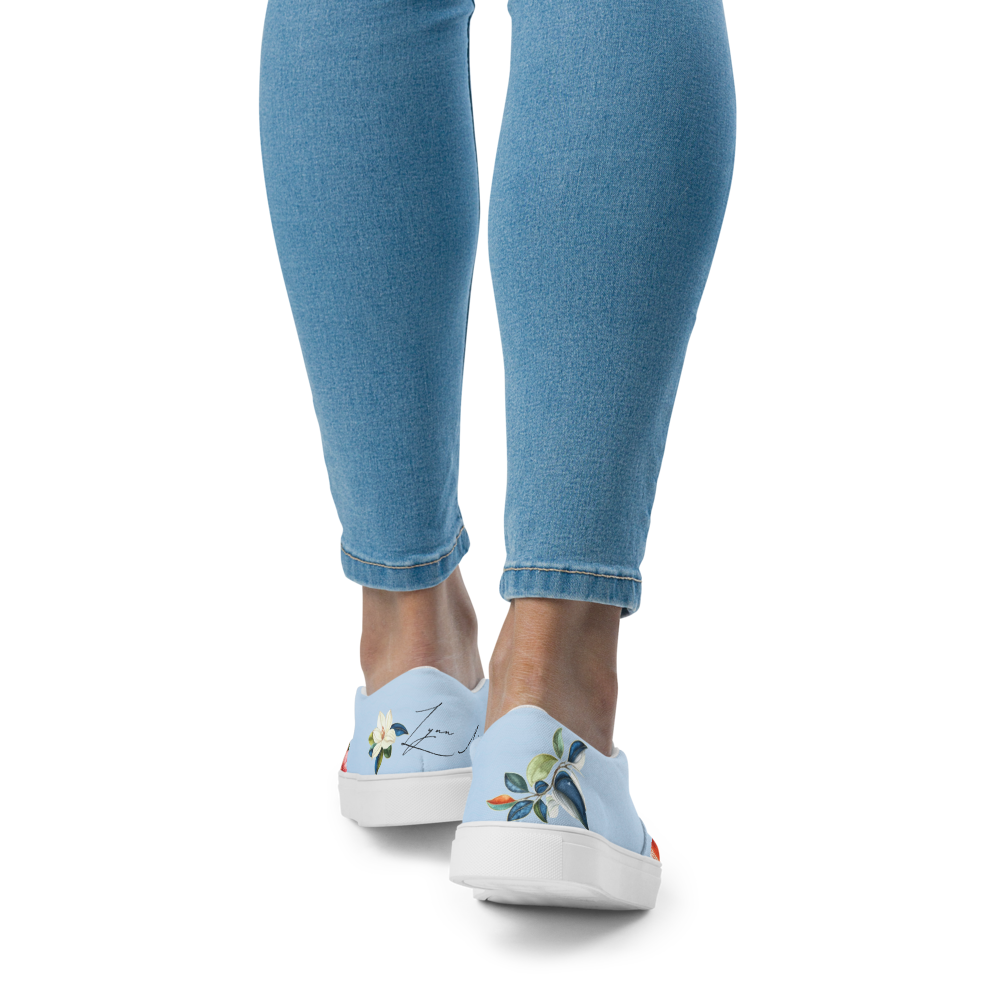 Georgia Peach Slip-Ons