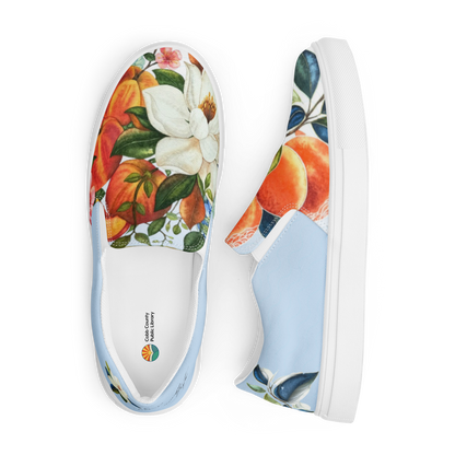 Georgia Peach Slip-Ons