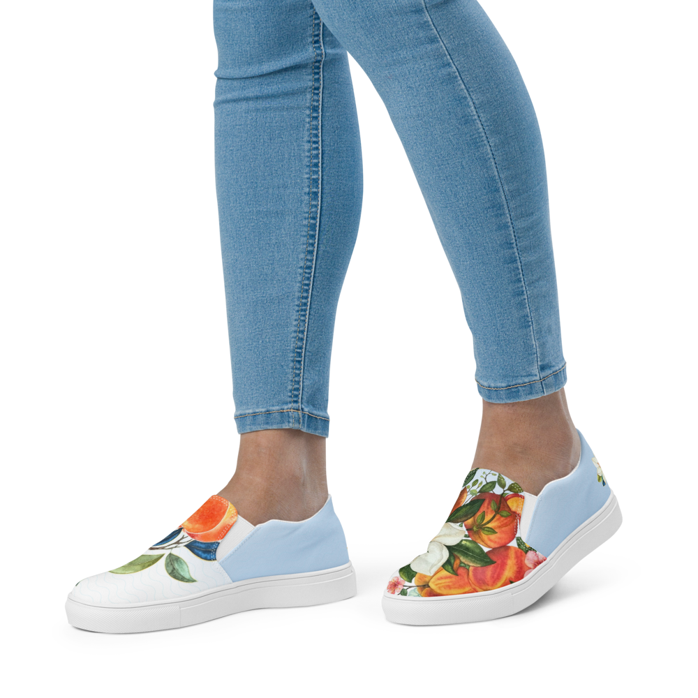 Georgia Peach Slip-Ons
