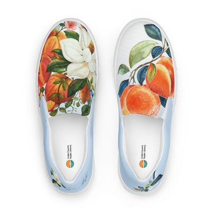Georgia Peach Slip-Ons