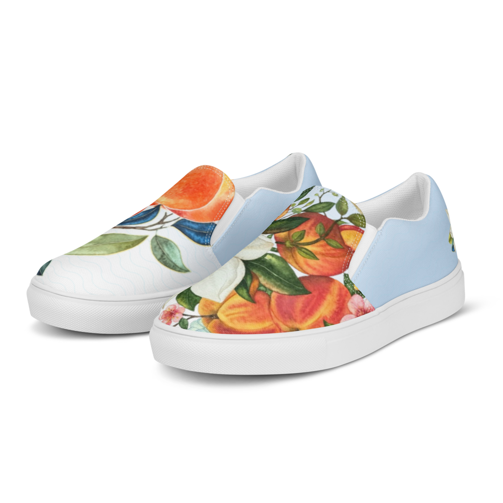 Georgia Peach Slip-Ons