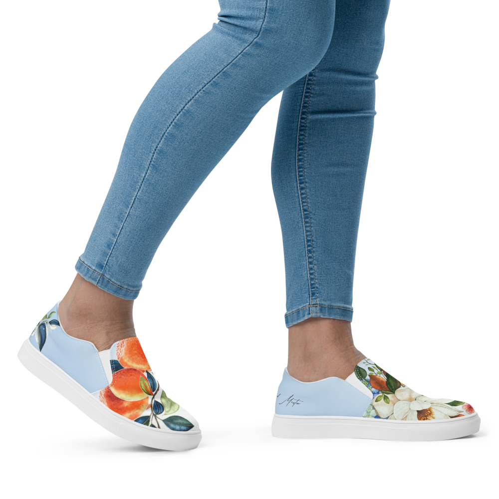 Georgia Peach Slip-Ons